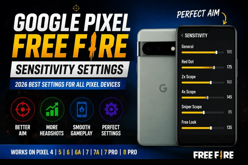 Google Pixel Free Fire Sensitivity Settings 2026 – Best Headshot Guide